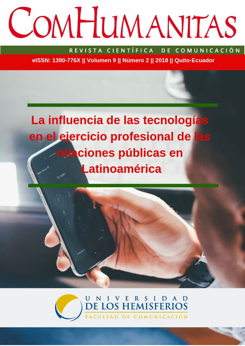 Revista ComHumanitas Volumen 9, Número 2, 2018